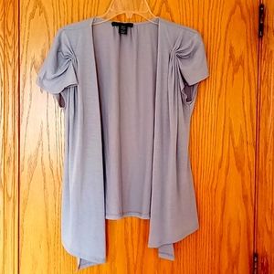 Apostrophe open cardigan